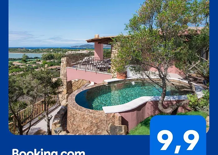 Mannus - Splendida Vista Mare Con Piscina ヴィラ